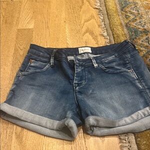 Hudson Jeans Blue Denim Shorts Classic Casual Style